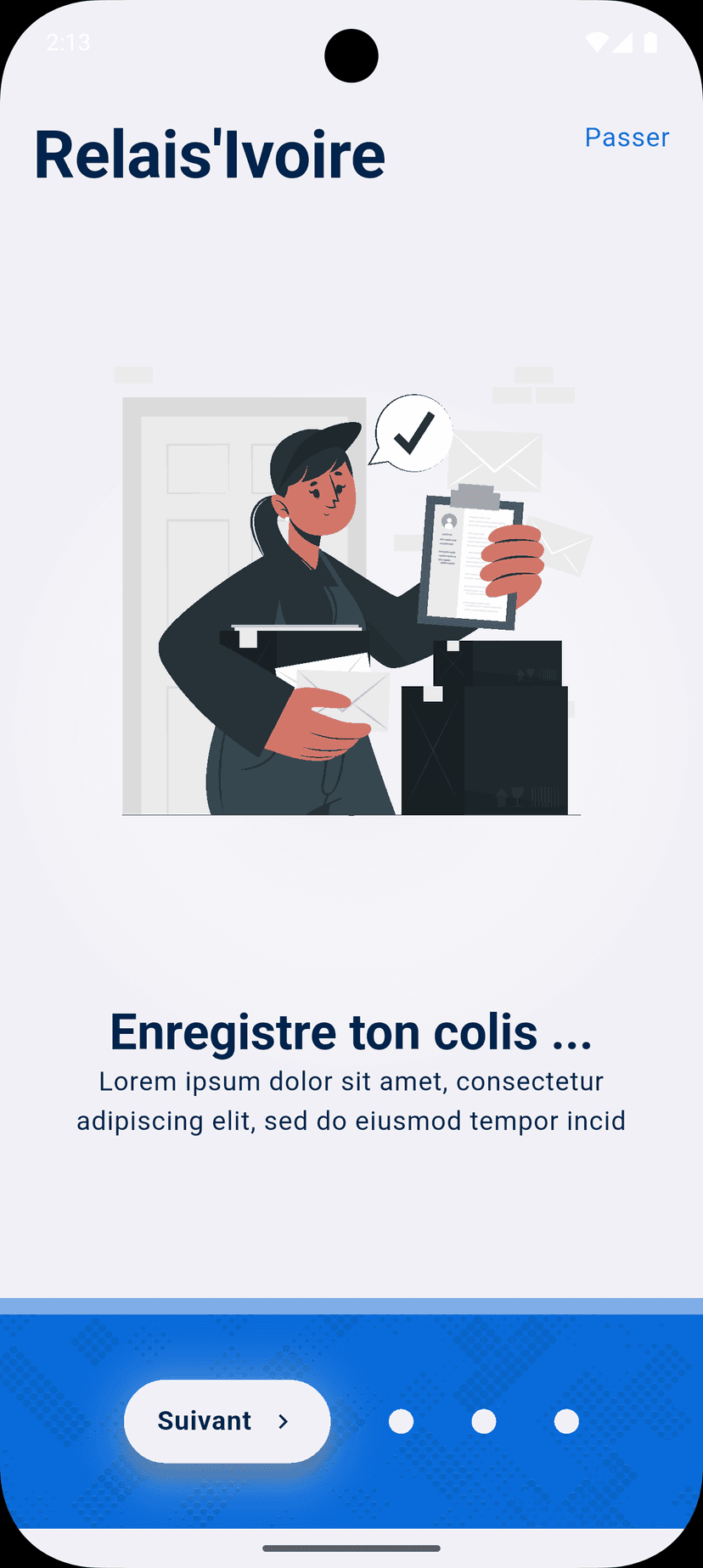 Création de compte